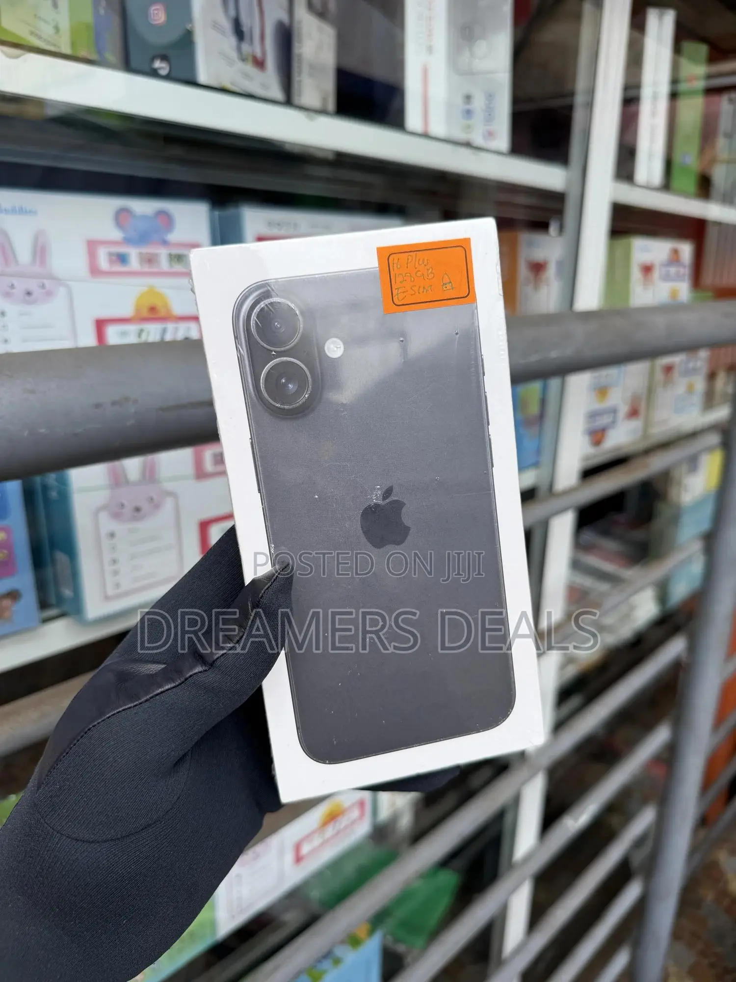 New Apple iPhone 16 Plus 128 GB Black