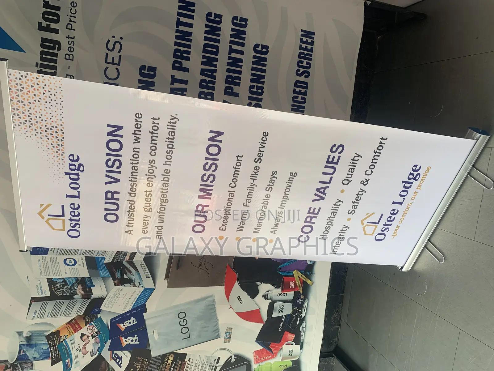 Roll Up or Pull Up Print Processing (Portable)