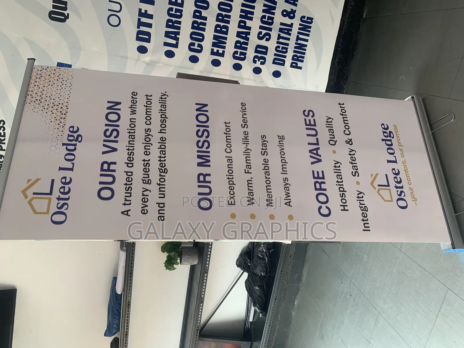 Roll Up or Pull Up Print Processing (Portable)