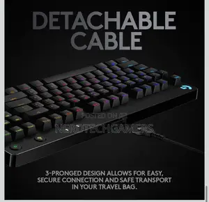 Logitech G Pro Mechanical Gaming Keyboard, Ultra Portable Tenkeyless D