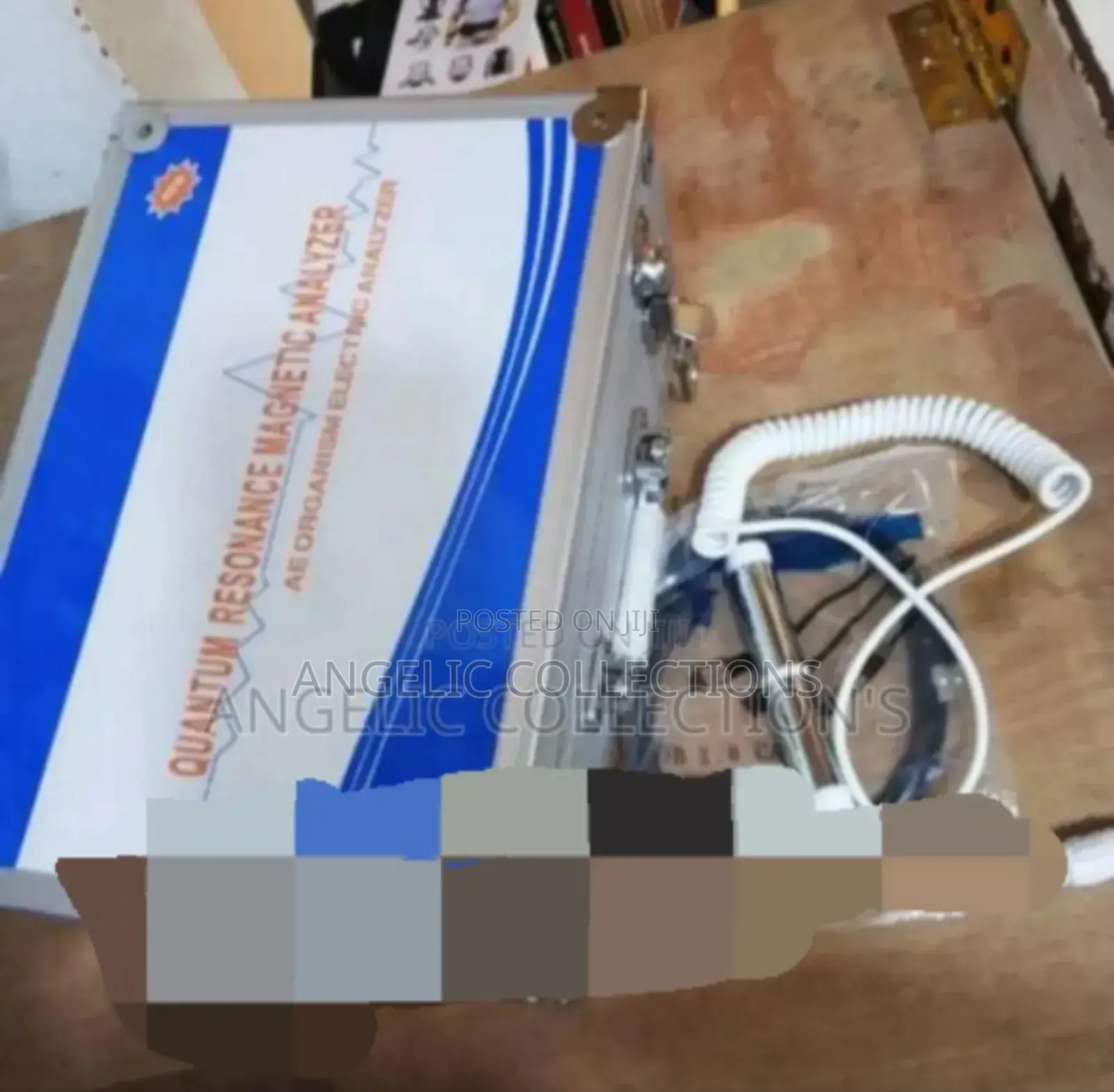Quantum Resonance Magnetic Analyzer