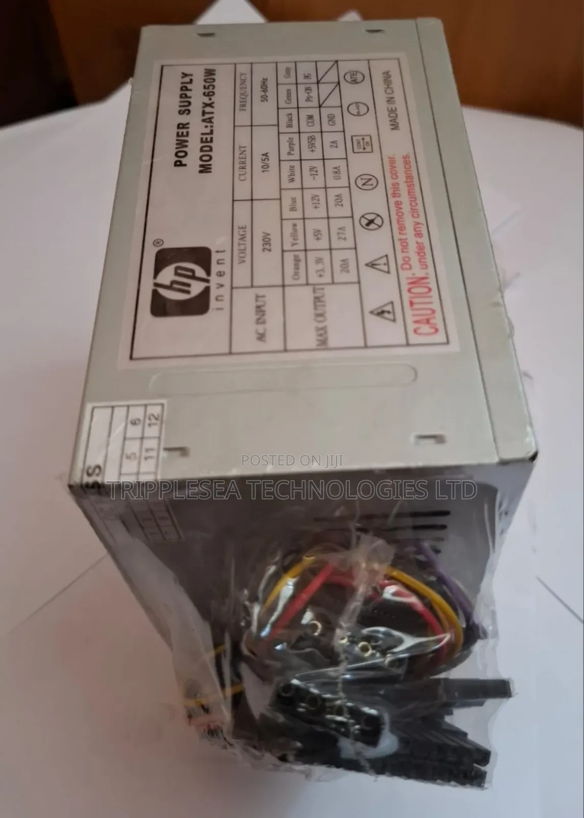 Universal Atx 24pins Power Supply 650w