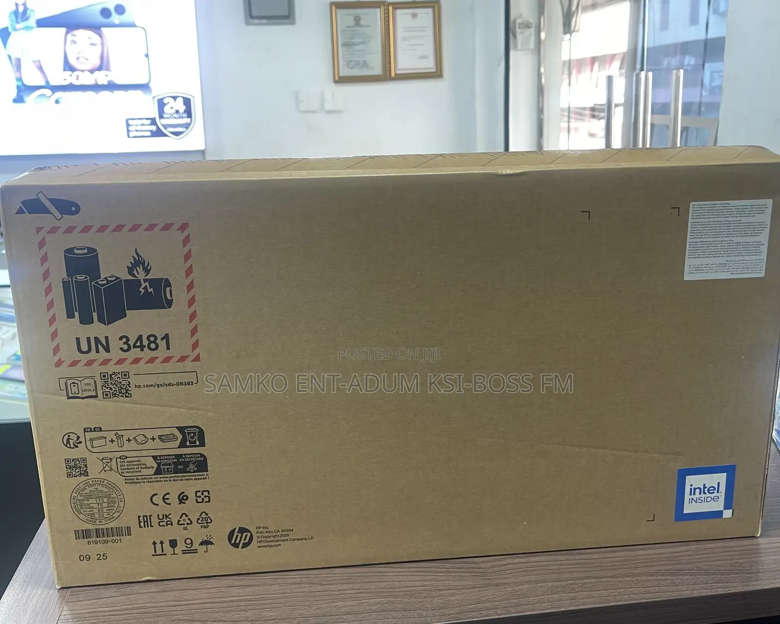 New Laptop HP 250 G10 8GB Intel Core i3 SSD 512GB