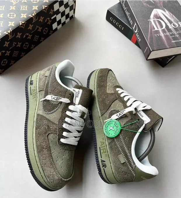 Louis Vuitton X Nike Air Force in Accra Metropolitan Shoes, Mr