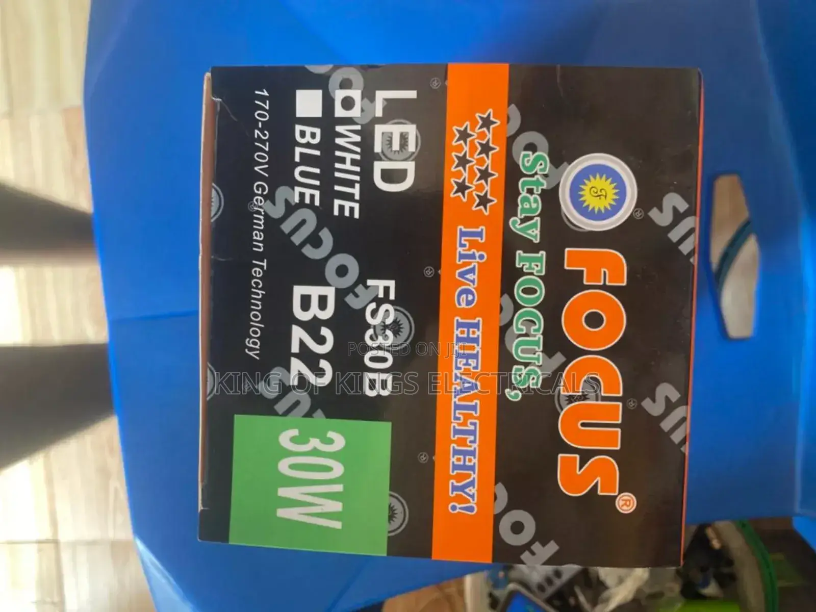 Focus Led Bulb – 30w (Energy Saving, B22)