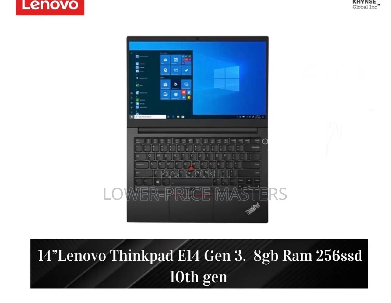 New Laptop Lenovo ThinkPad E14 Gen 4 8GB Intel Core I5 SSD 256GB