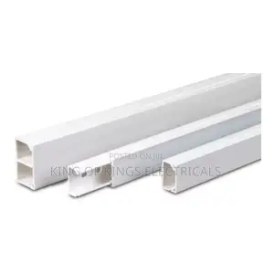 16x25 PVC Trunking Cable Management Duct – White
