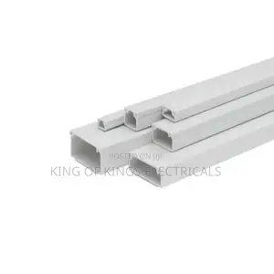 16x25 PVC Trunking Cable Management Duct – White