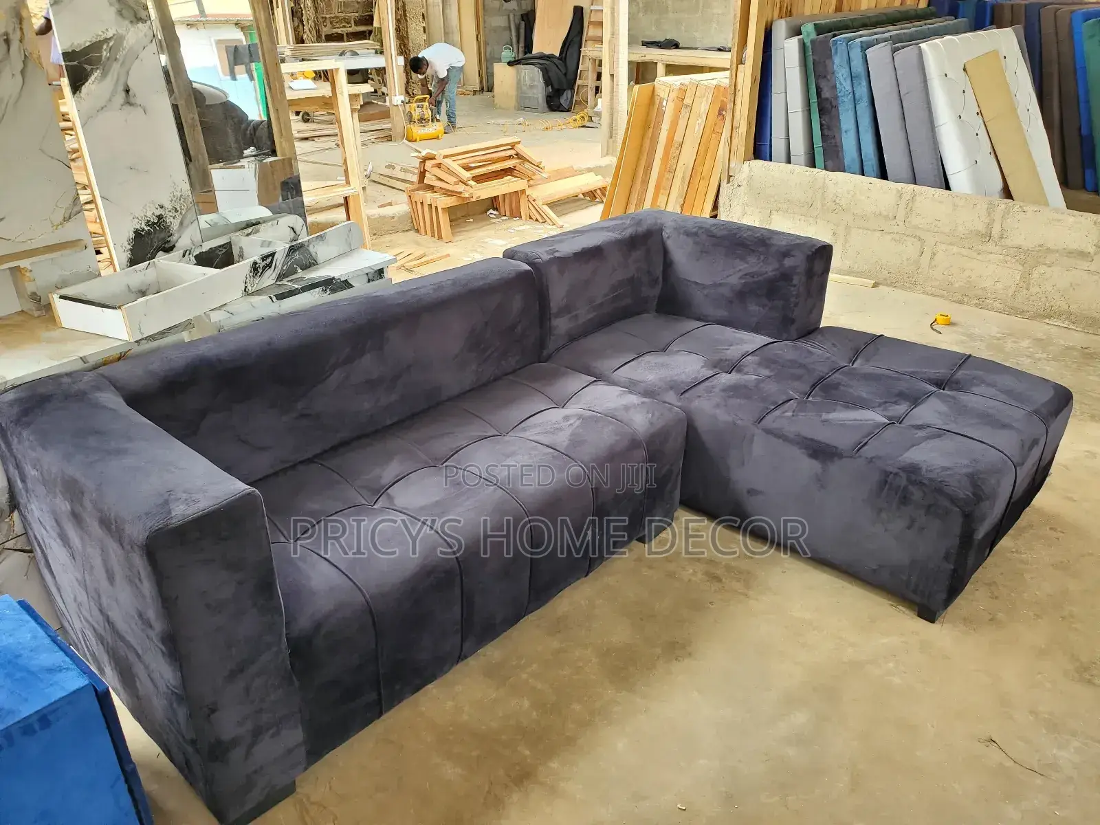 Uplifting Strong L - Shape Sofa || Durable