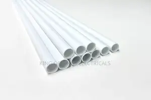 PVC Electrical Conduit Pipe – White (Durable Wiring Protection)