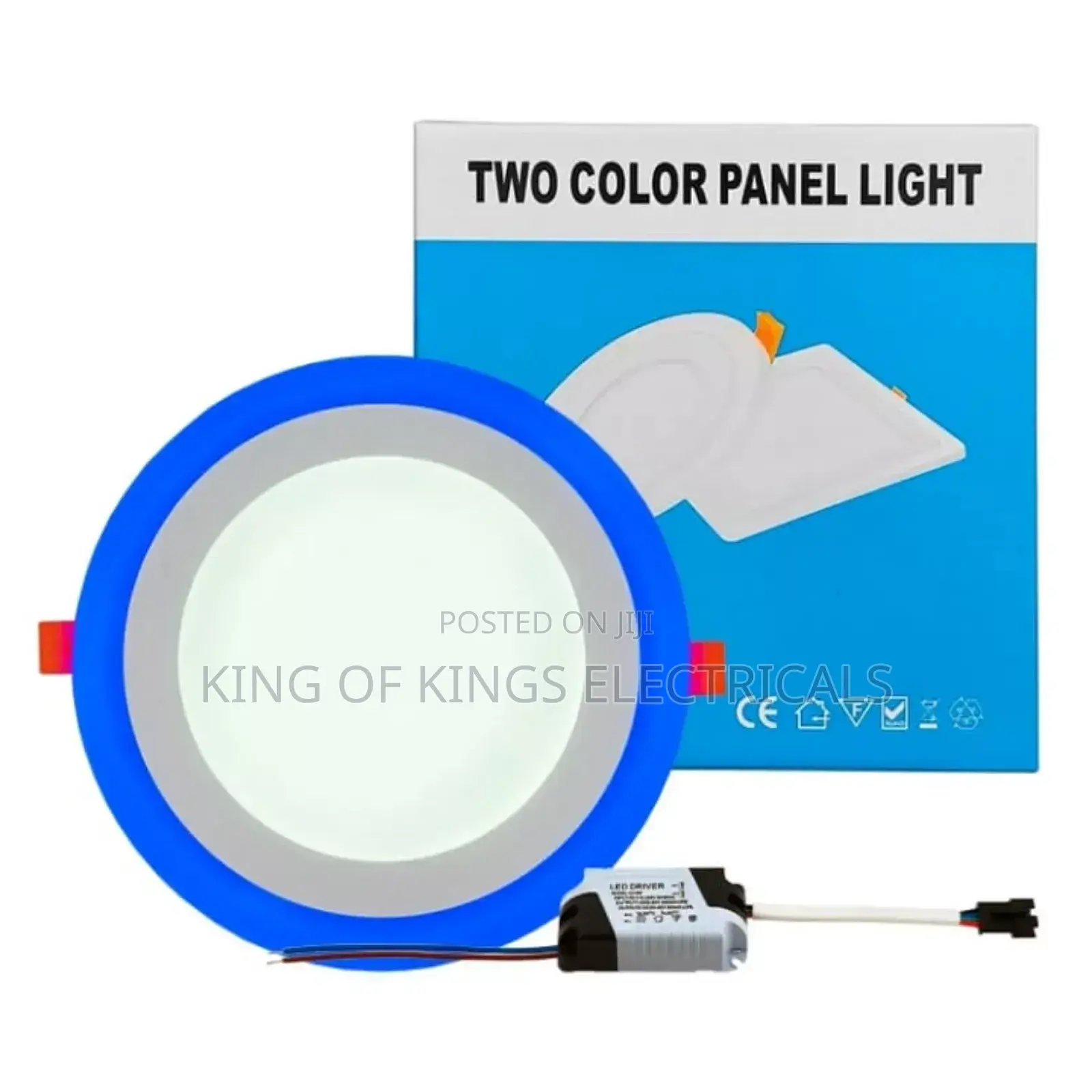 Two-Color Round Led Panel Light(Conduit)(18w)– Energy Efficient