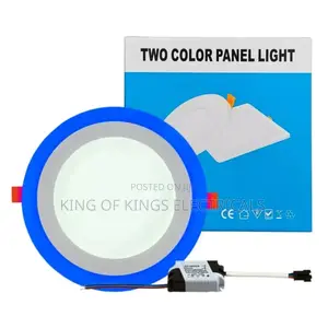 Two-Color Round Led Panel Light(Conduit)(18w)– Energy Efficient