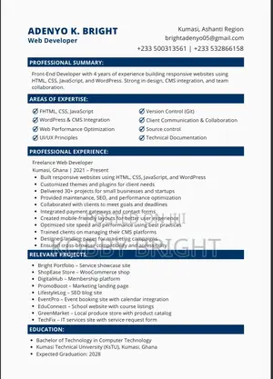 Web Designer Developer