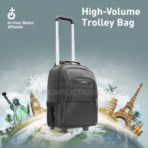 Promate Trolley Bag for 16” Laptop
