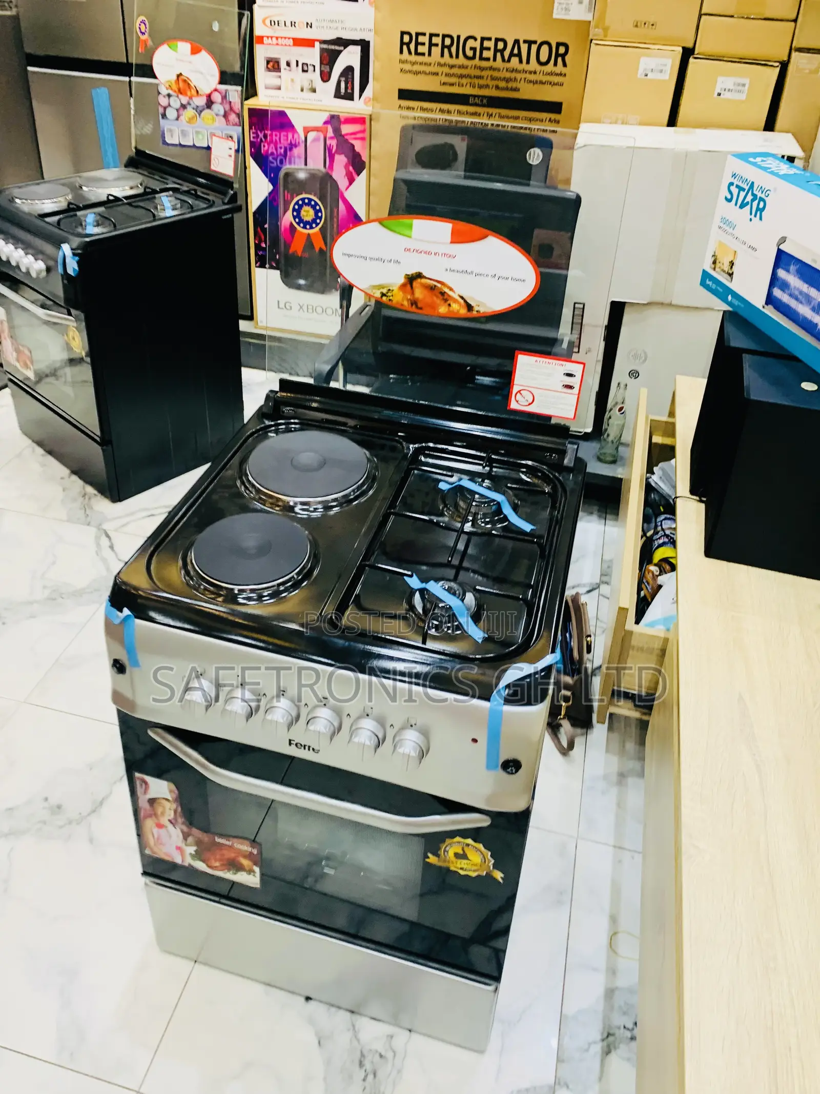 Long Lasting Effects Gas Electric Cooker Oven 2-2