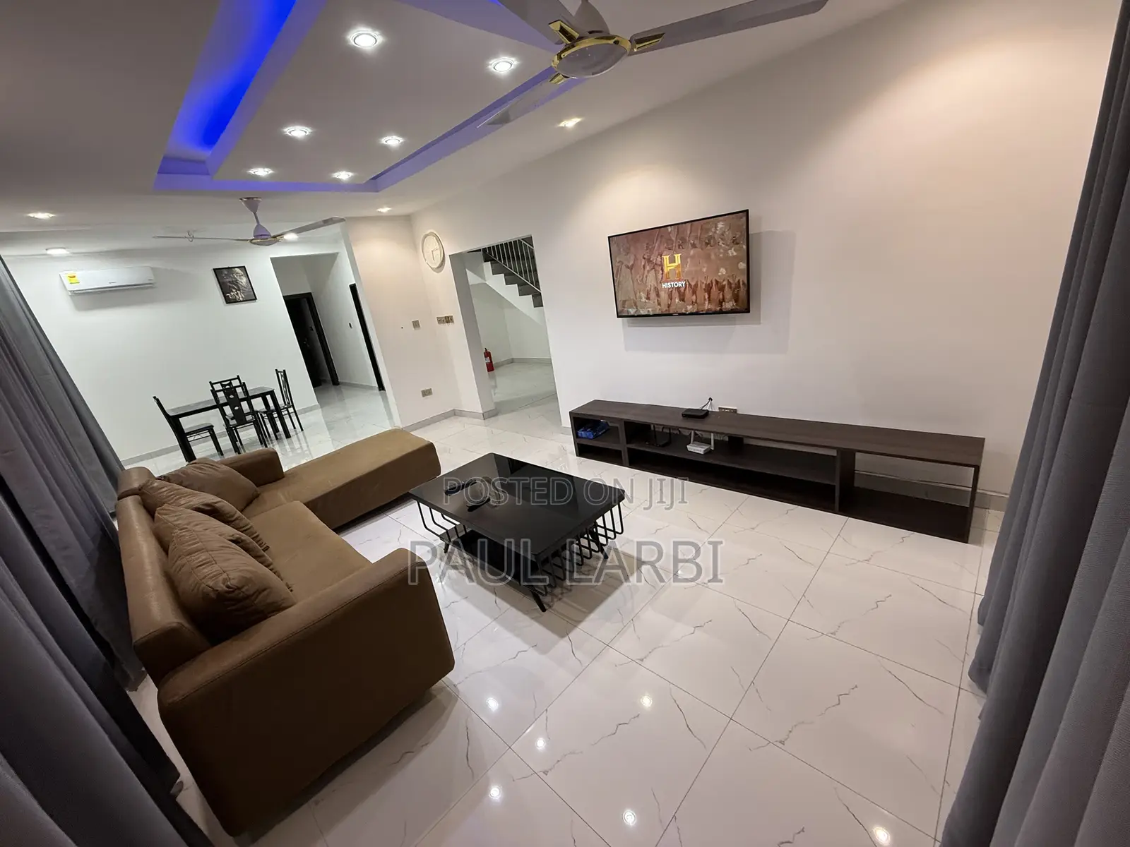 Furnished 3bdrm House in Luxury 3 Bedrooms, New Legon for rent
