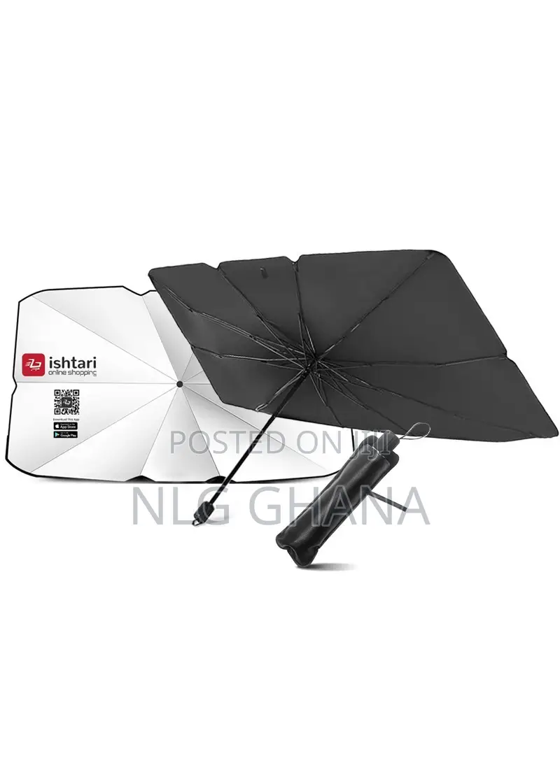 Dashboard Defender Car Windshield Sunshade Folding Umbrella Uv Ghx3761
