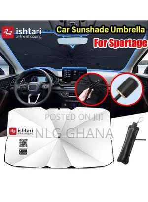 Dashboard Defender Car Windshield Sunshade Folding Umbrella Uv Ghx3761