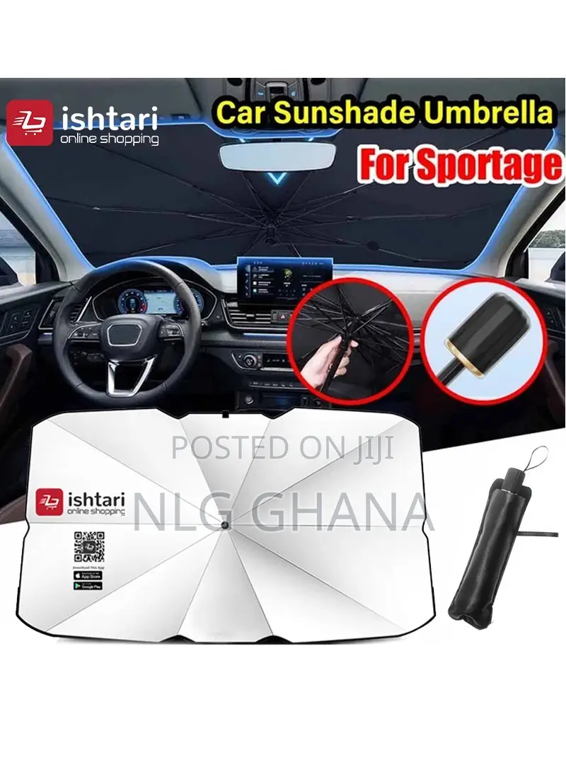 Dashboard Defender Car Windshield Sunshade Folding Umbrella Uv Ghx3761