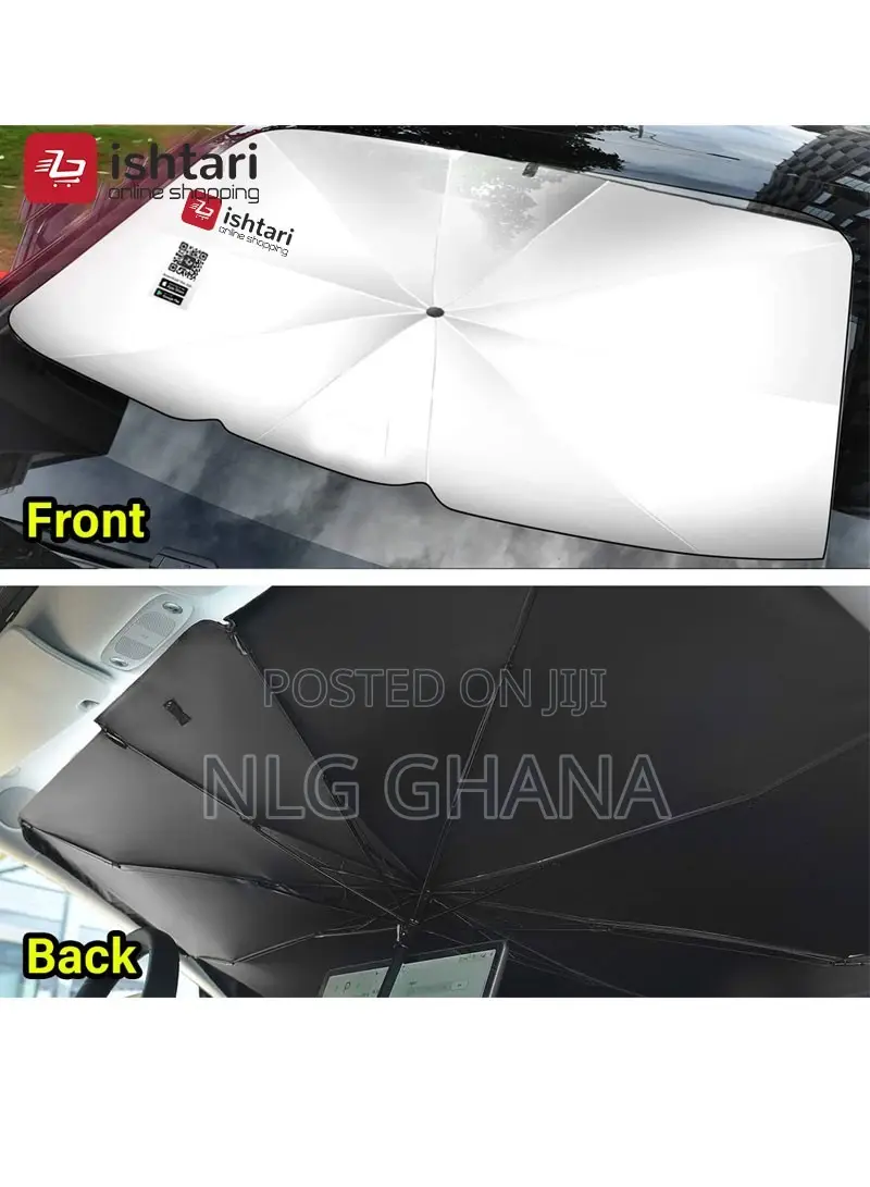 Dashboard Defender Car Windshield Sunshade Folding Umbrella Uv Ghx3761