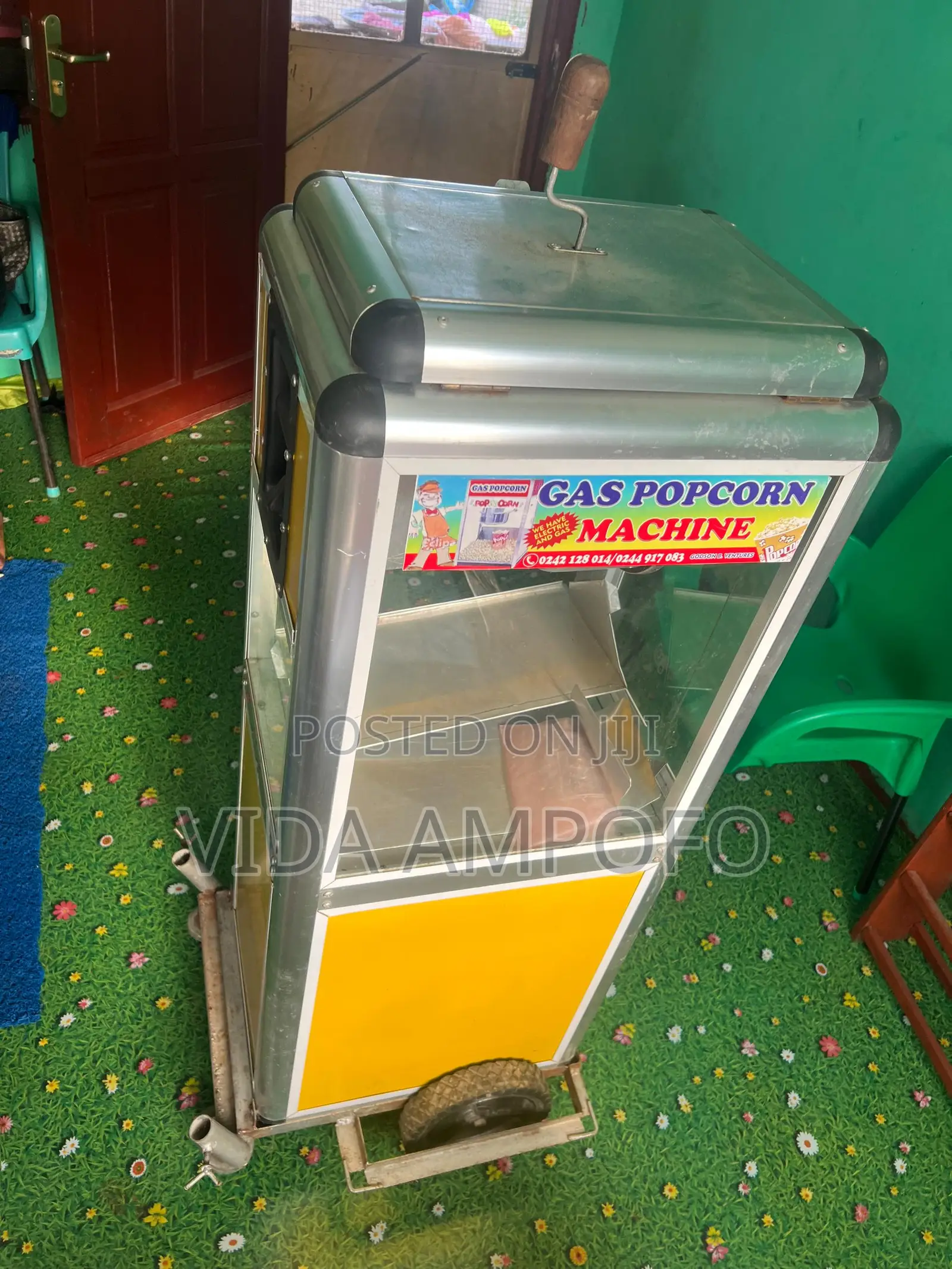 Mobile Popcorn Machine