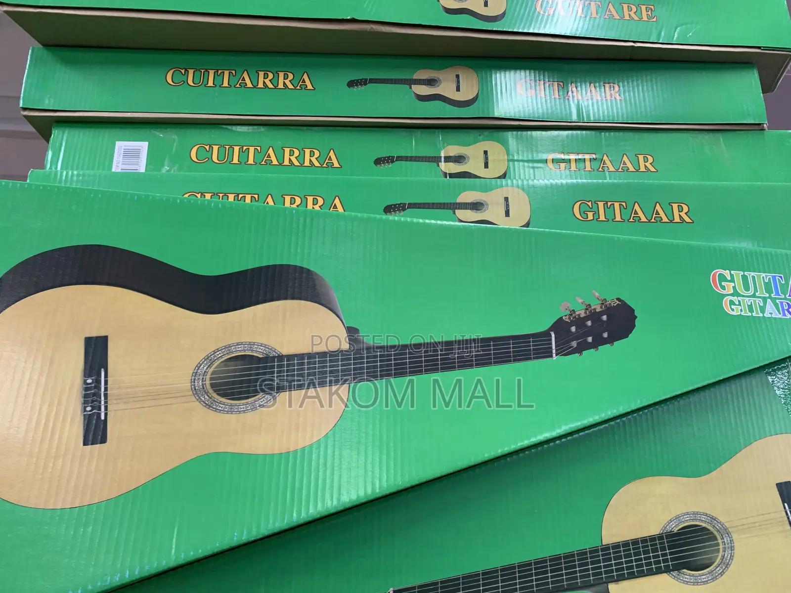 Acoustic Guitar, 6 Strings- 38 Inches