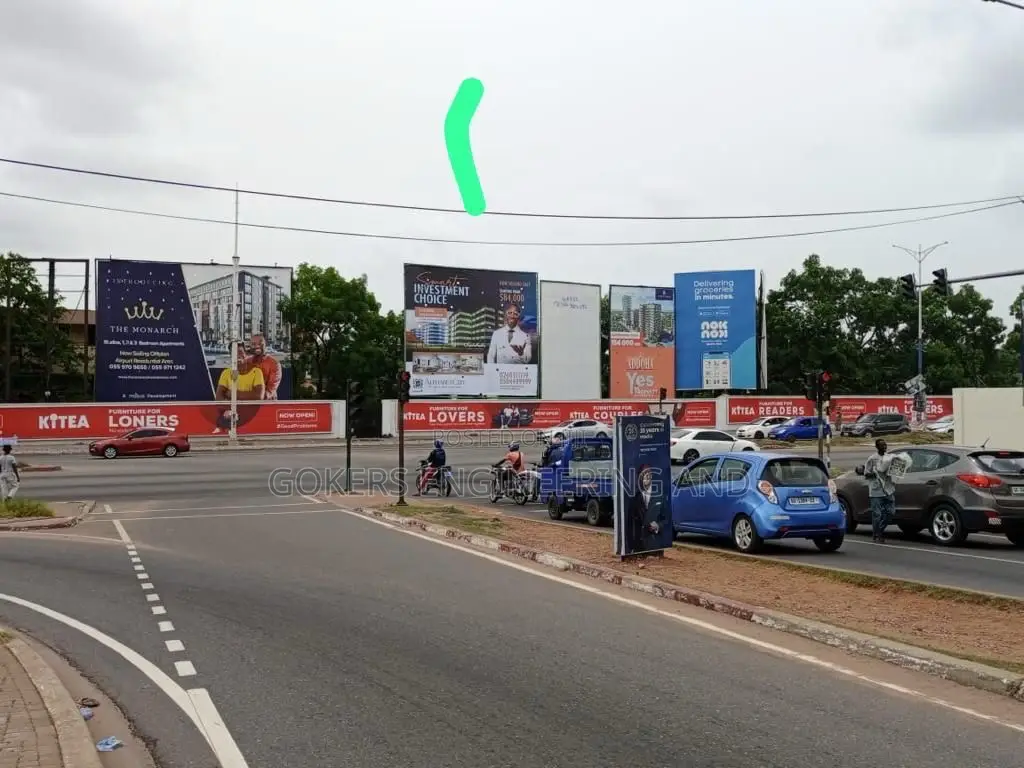 Airport Association Billboard Available for Rent, 9/10 Metes