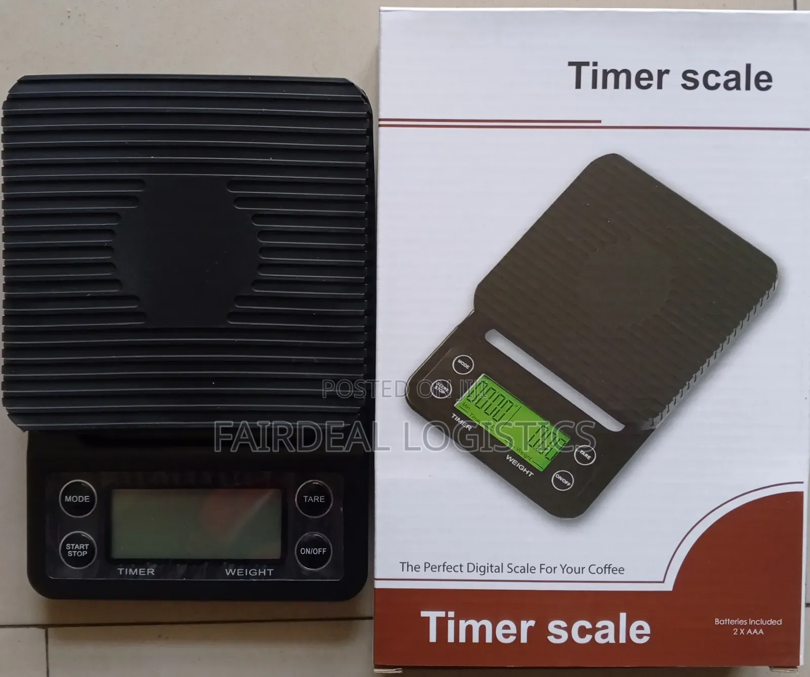 Digital Scale With Timer