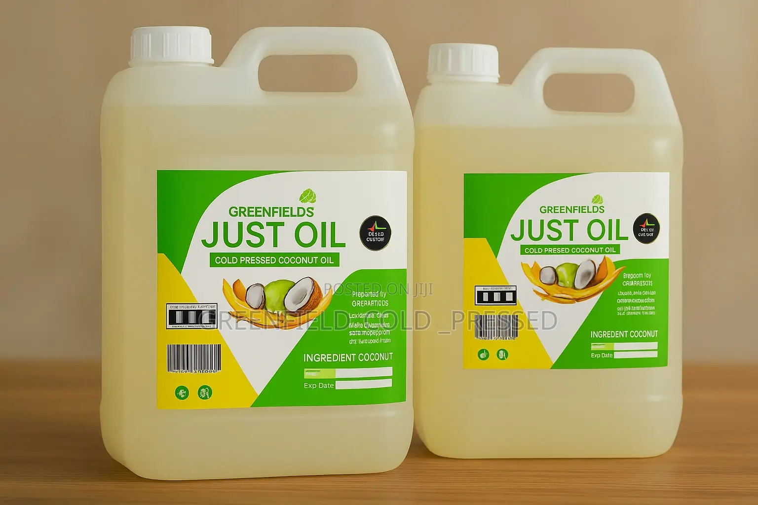 Cold Pressed Coconut Oil 4.5l (Medium-Chain Triglycerides)