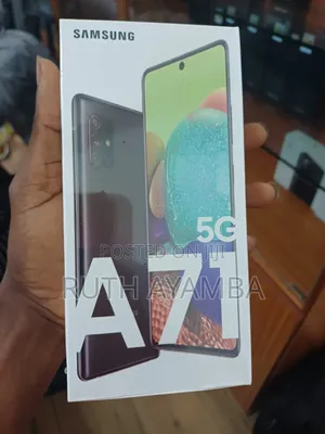 New Samsung Galaxy A71 5G 128 GB Black
