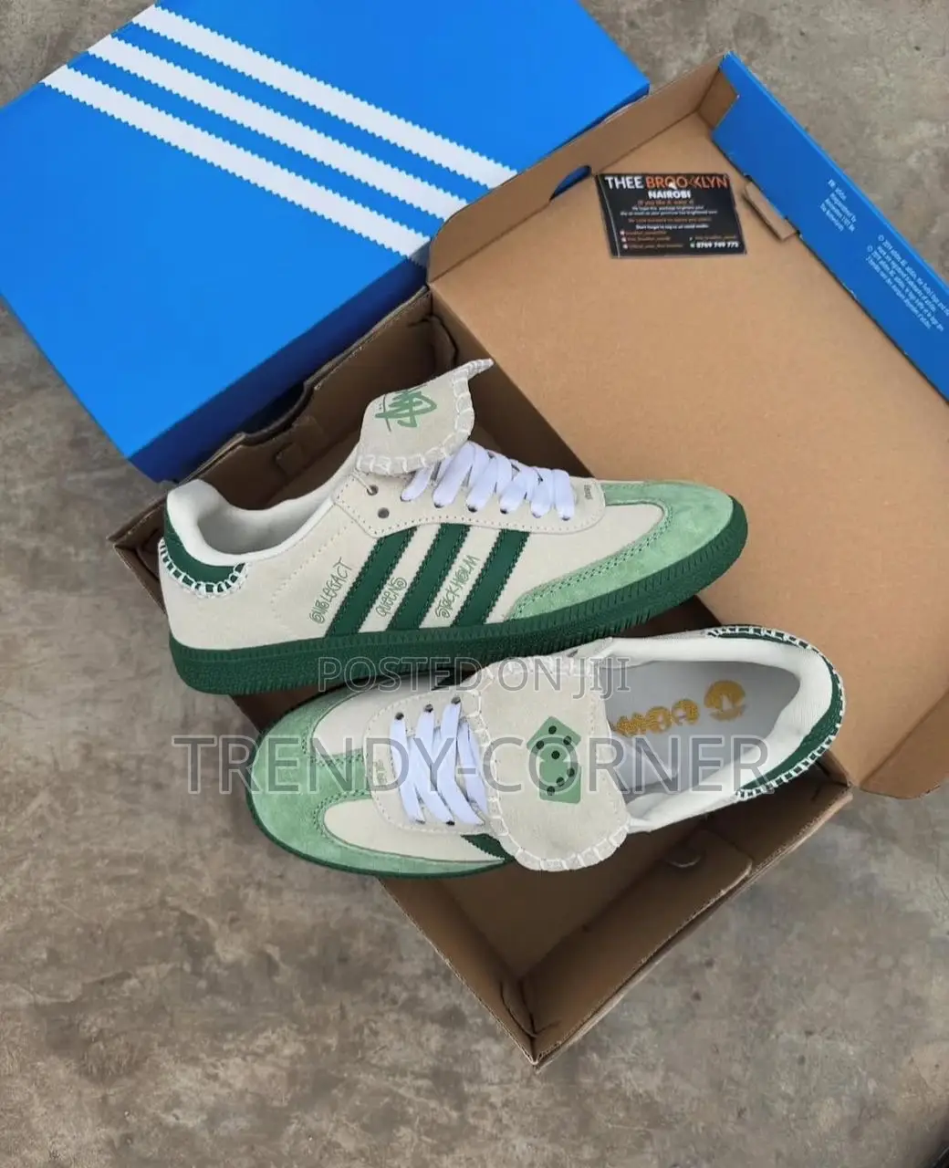 Adidas Samba X Stussy
