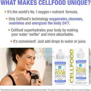 Enjoy Health Again, Disease Away, Cell Food Oxygen + Nutrient Sup 30ml