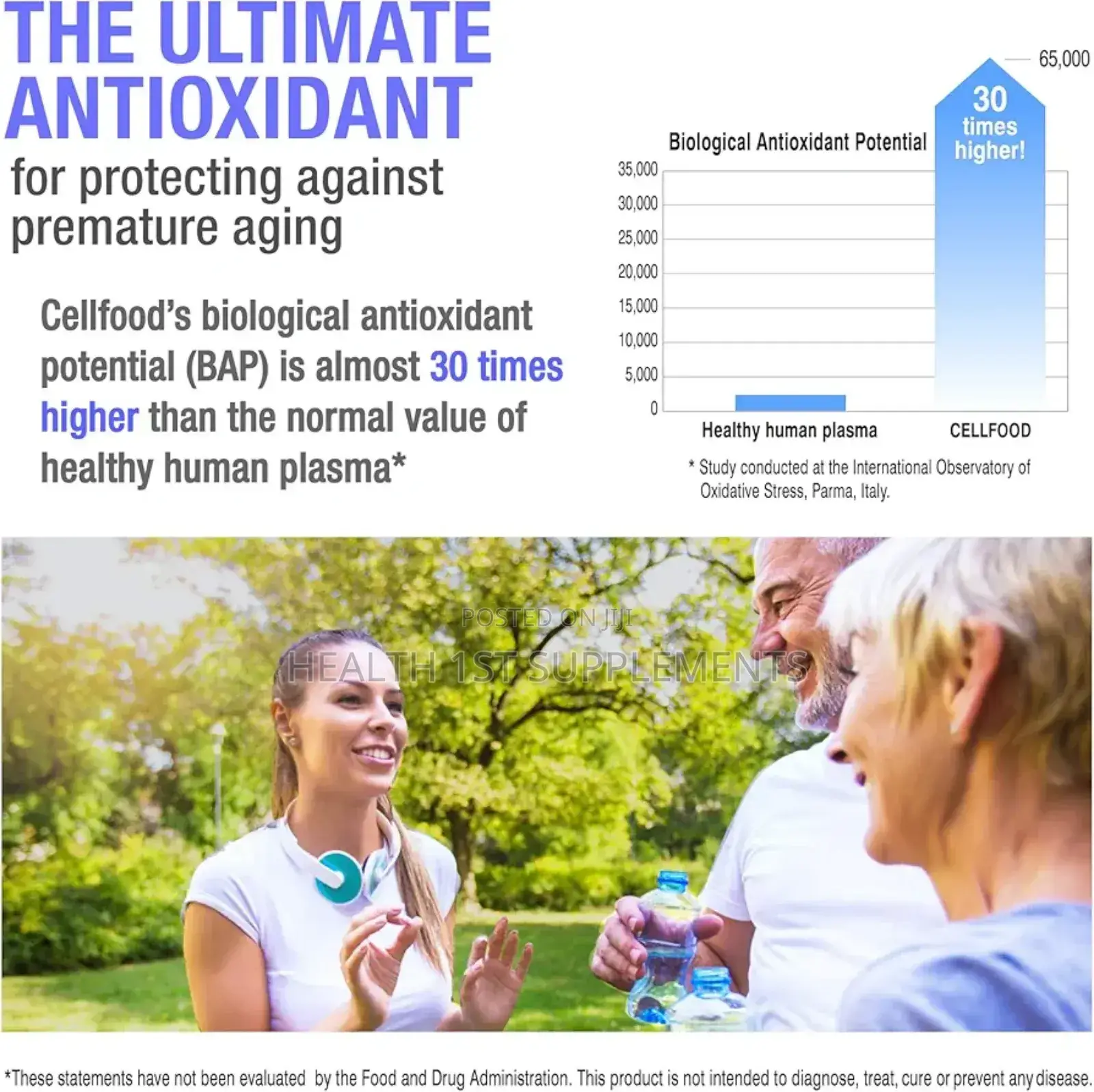 Enjoy Health Again, Disease Away, Cell Food Oxygen + Nutrient Sup 30ml