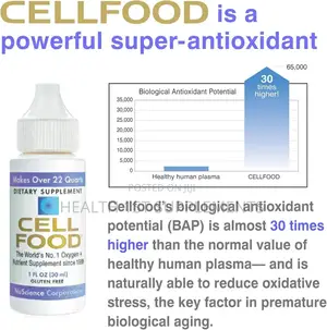 Enjoy Health Again, Disease Away, Cell Food Oxygen + Nutrient Sup 30ml