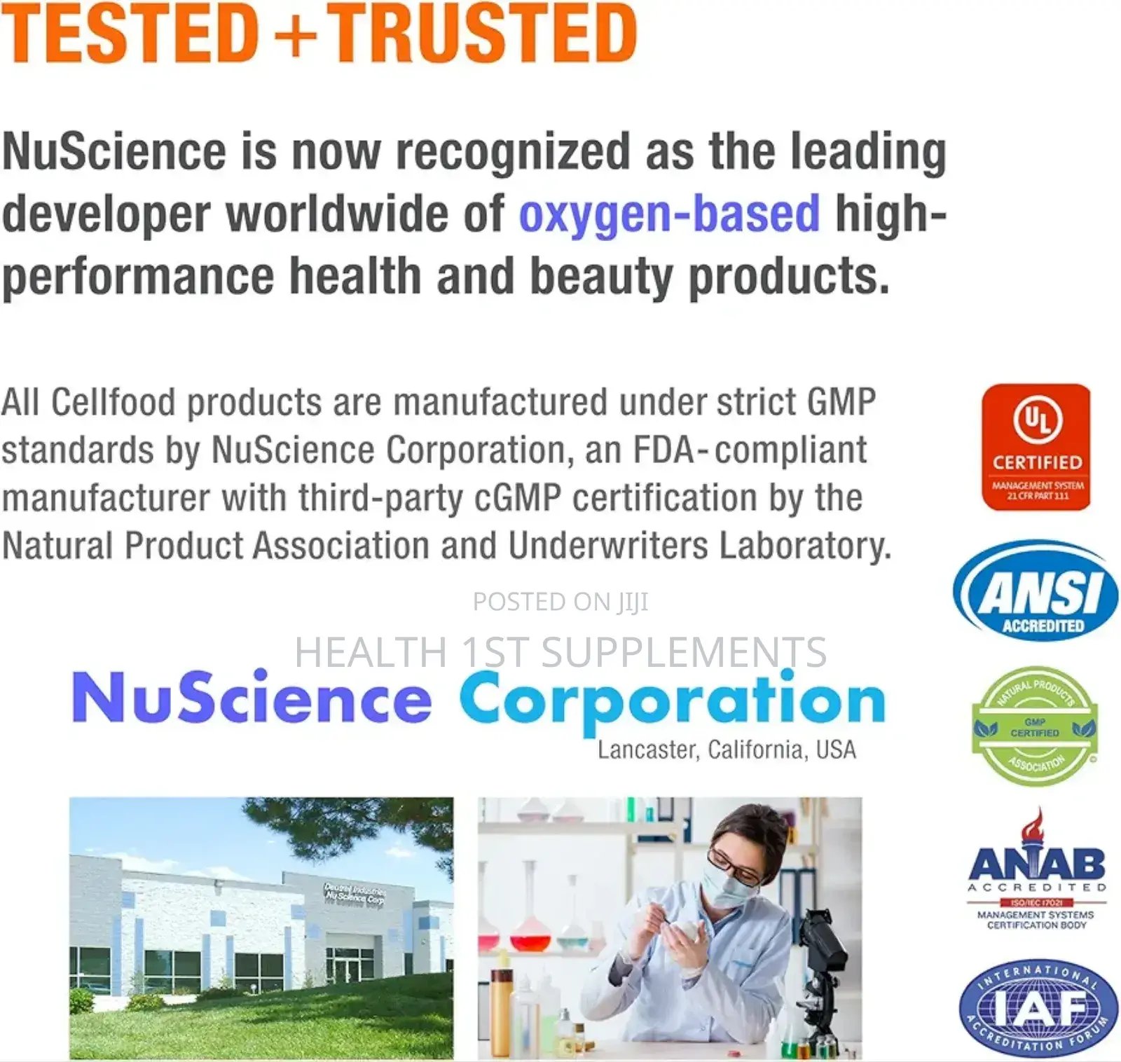 Enjoy Health Again, Disease Away, Cell Food Oxygen + Nutrient Sup 30ml