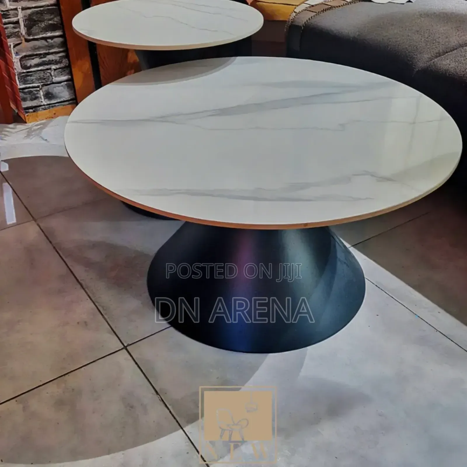 2pcs Round Luxury Table Coffee Table