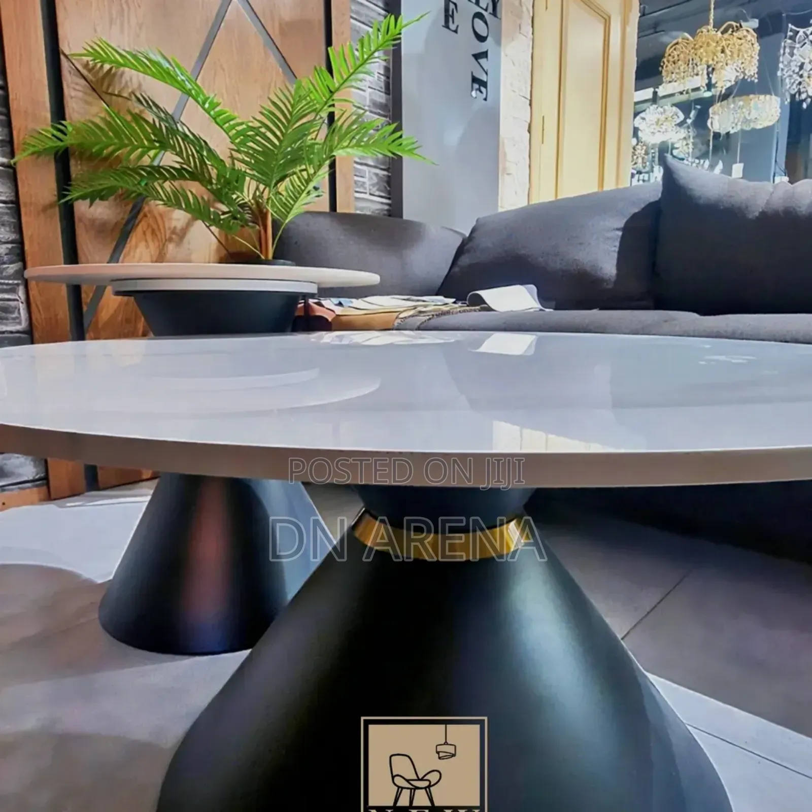 2pcs Round Luxury Table Coffee Table