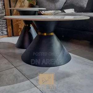 2pcs Round Luxury Table Coffee Table