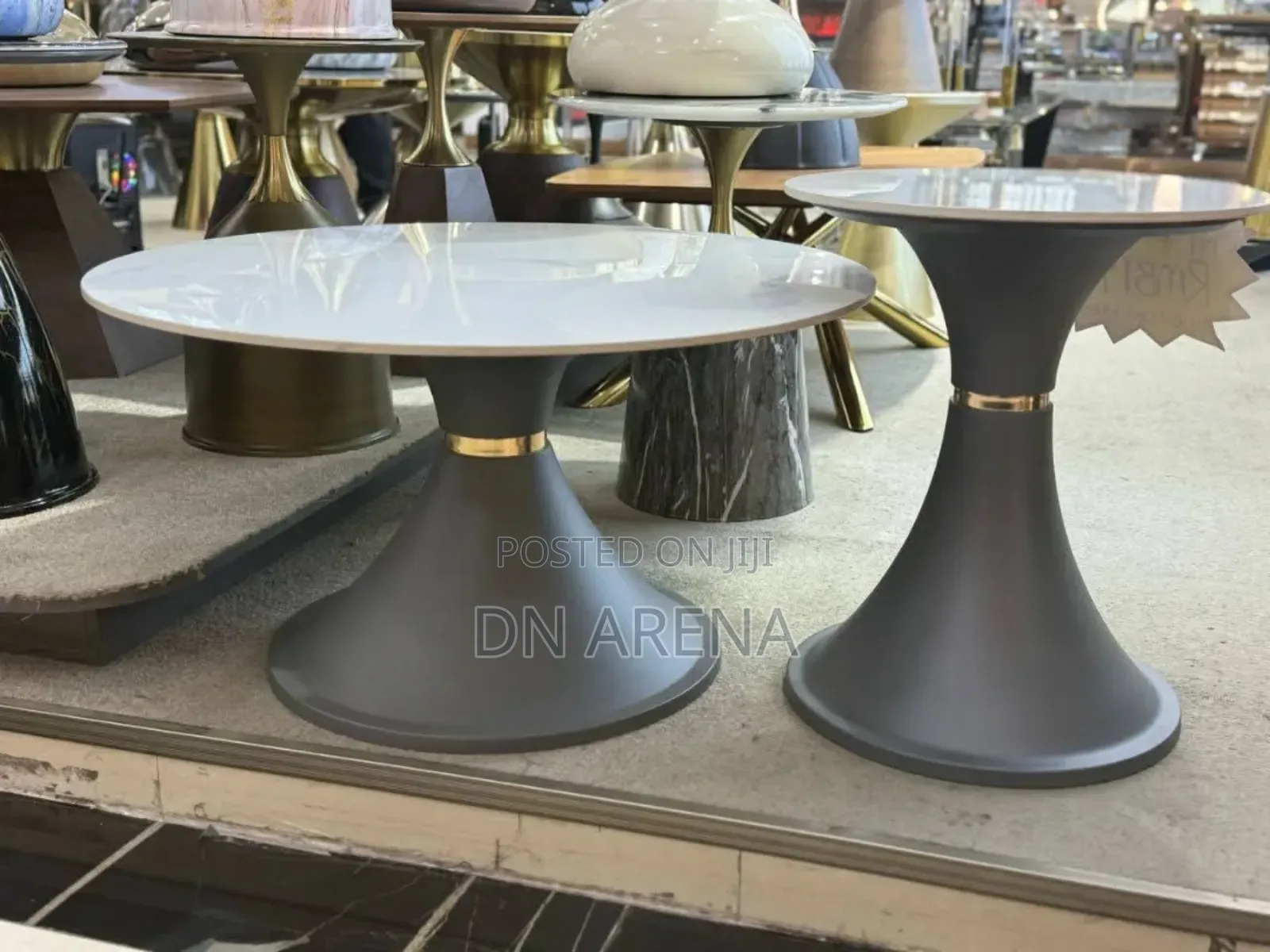 2pcs Round Luxury Table Coffee Table