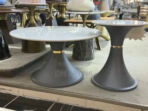 2pcs Round Luxury Table Coffee Table