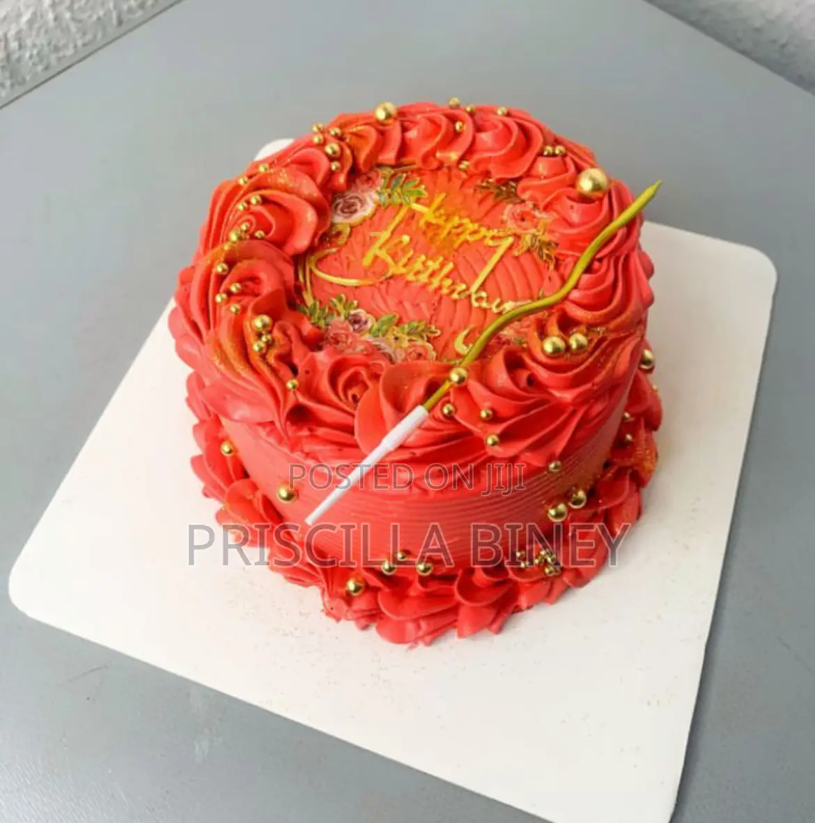 Red Velvet Budget Cake