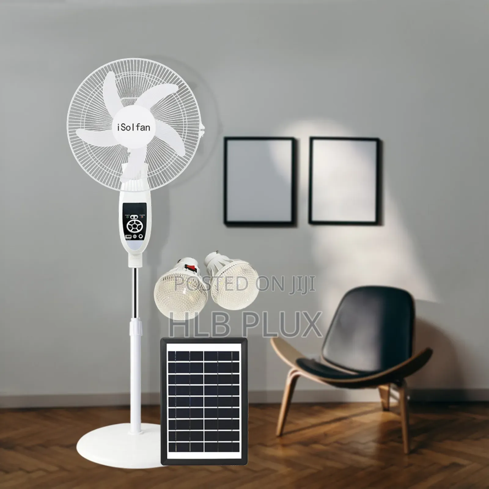 New Isolfan 16inches Rechargeable Standing Fan With Remote
