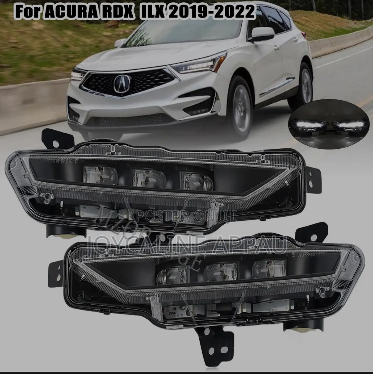 Acura RDX Fog Light 2019 to 2022 Available