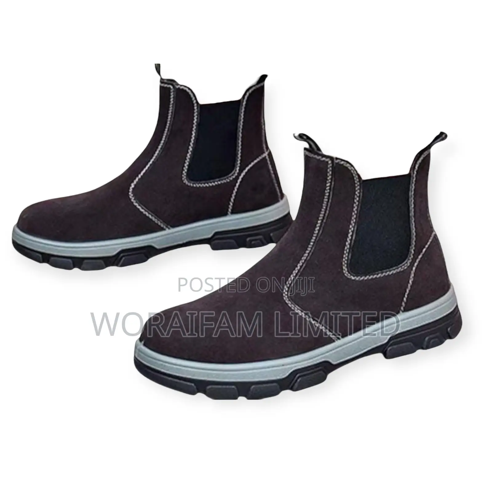 Easy Slip Steel Toe Safety Boot