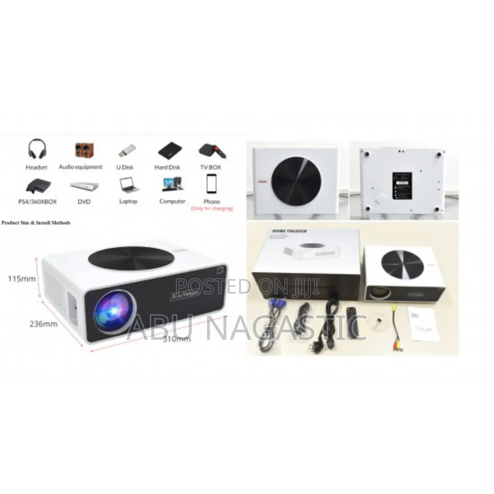 Touyinger Q10w Android Projector