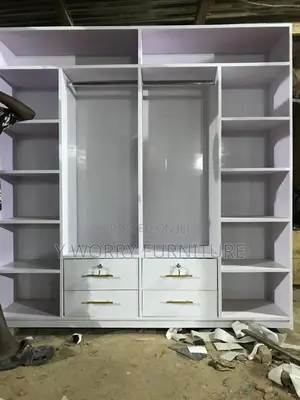 Nice Open Wardrobe With Drawers for Sale