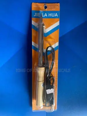 Electric Soldering Iron – (100w) High Heat With Wooden Handle
