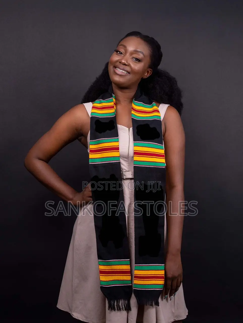 Plain Kente Sash