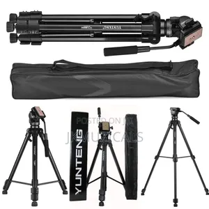 Yunteng VCT-880_ Universal Tripod_ Camera Stand With Phone Holder