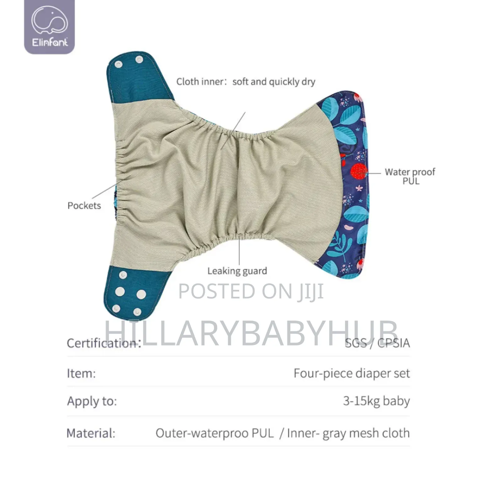 Reuseable Diaper